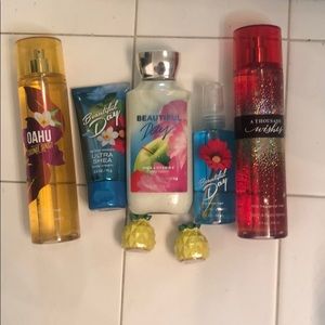Lot of bath and body works